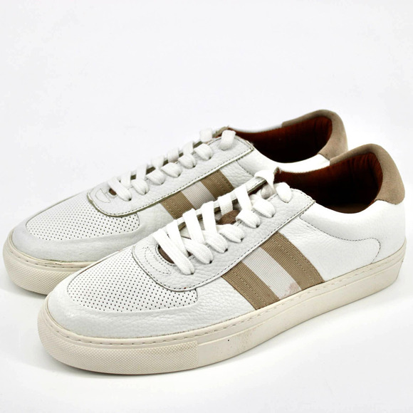VINCE Camuto Salim Court Sneaker Men’s Size 8.5 in White NEW - Picture 1 of 10